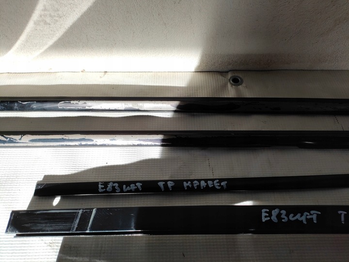 фото №6, Bmw x3 e83 рестайлинг планки теневая линия комплект