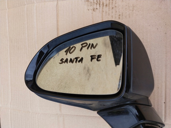фото №7, Hyundai santa fe iv зеркало левое 10 pin
