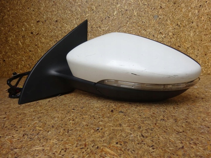 фото №8, Vw scirocco iii 08-14 дзеркало ліве 6 pin 6pin кольори lc9x lb9z uk