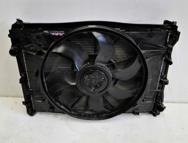 фото №3, Mercedes c 205 c/a комплект радиатор + вентилятор