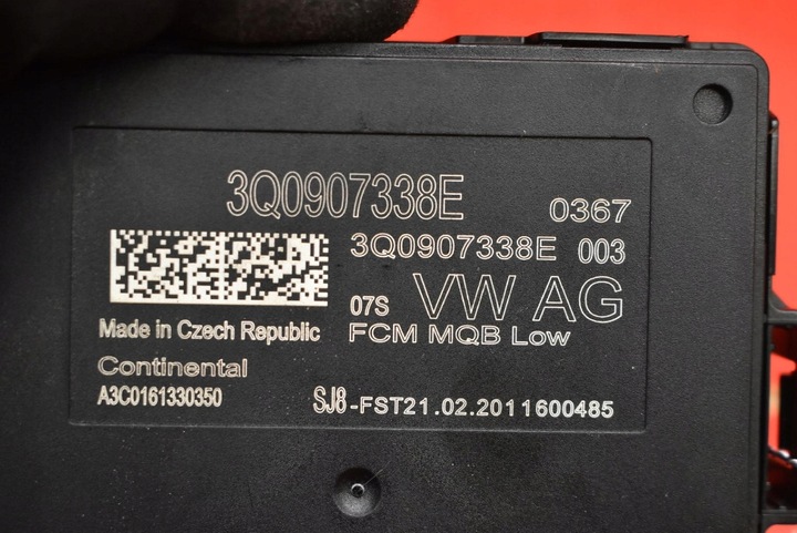 фото №8, Блок керування модуль світла 3q0907338e skoda octavia 3 iii рестайлінг 17-20