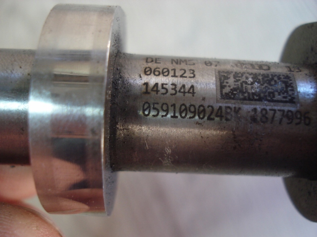 фото №8, Vw audi 3.0 tdi crt 1x вал распределительный вал 059109023bk 059109024bd 059109024bk