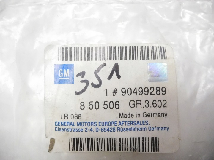 фото №5, Уплотнитель выхлоп opel astra g h 1.7 td 90499289