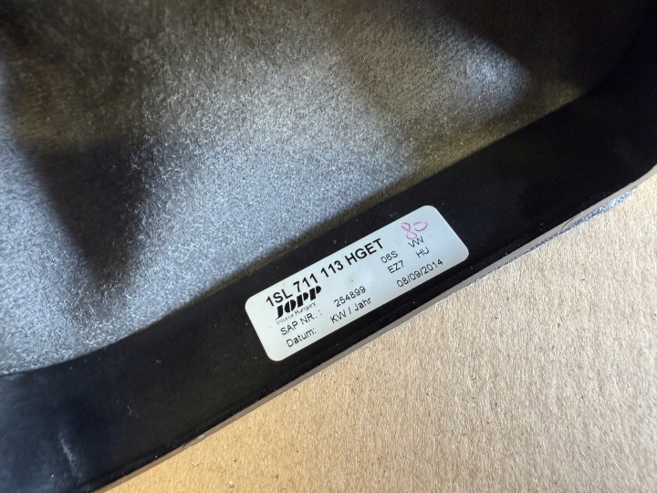 фото №8, Seat mii vw up citigo ручка чохол 1sl711113