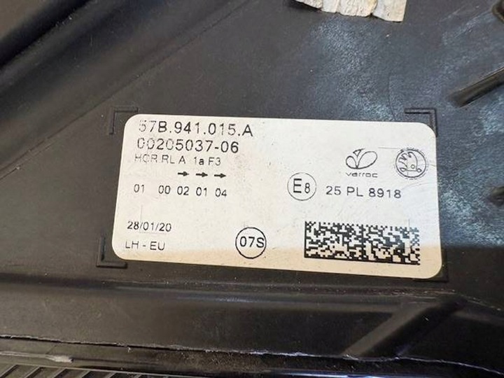 фото №9, Skoda karoq 57b лампа левая перед 57b941015a eu