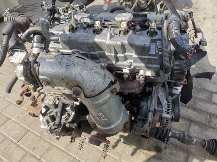 фото №8, Двигатель комплектный toyota corolla e12 2.0 d4d 1cd