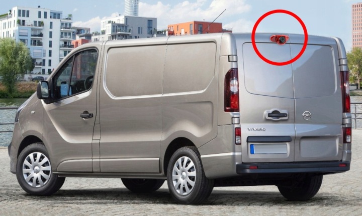 фото №13, Камера заднього ходу w світло stop do renault trafic vivaro nissan primastar 01-