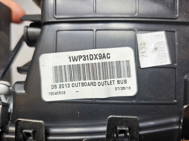 фото №11, Dodge ram 09- решётка воздуховод 1wp31dx9ac usa