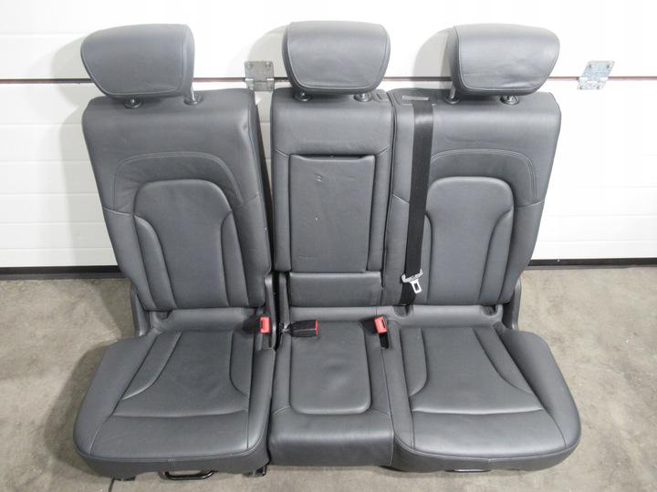 фото №8, Audi q5 i 1 8r сиденье диван обивка чёрная кожа