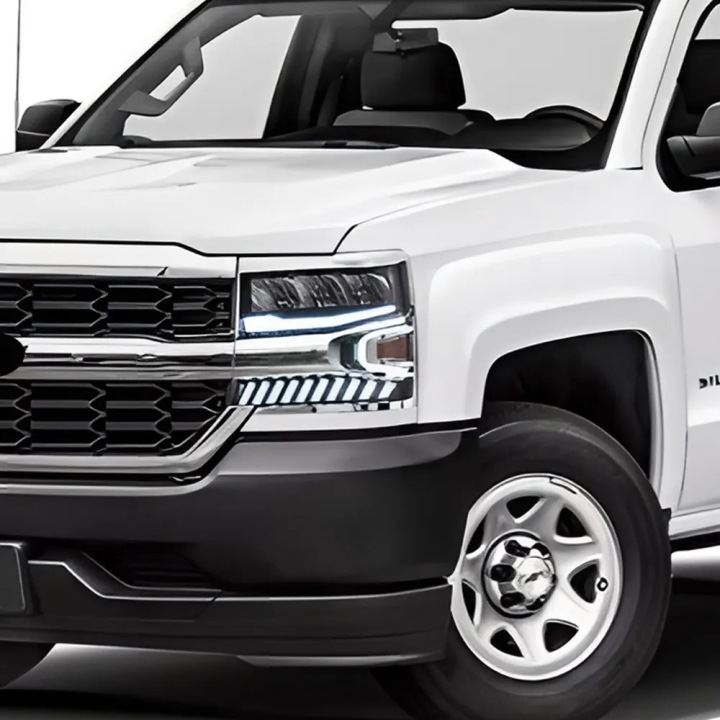 фото №11, Модуль фара автомобільного повний led do лампи лобовий chevrolet silverado 2016-2018