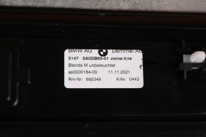 фото №9, Bmw 5' g30 g31 lci планки накладки пороговые м-пакет комплект 5a0db65