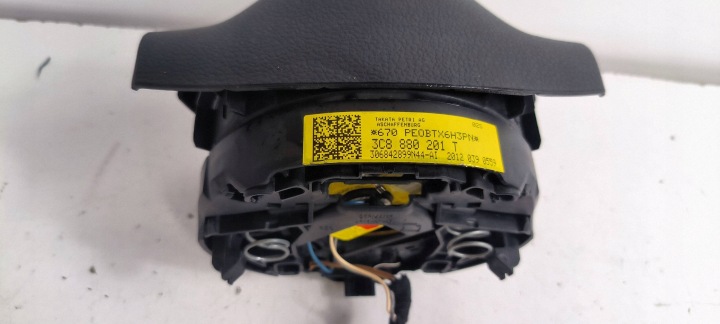 фото №7, Подушка безопасности водителя подушка vw passat b7 3c8880201t