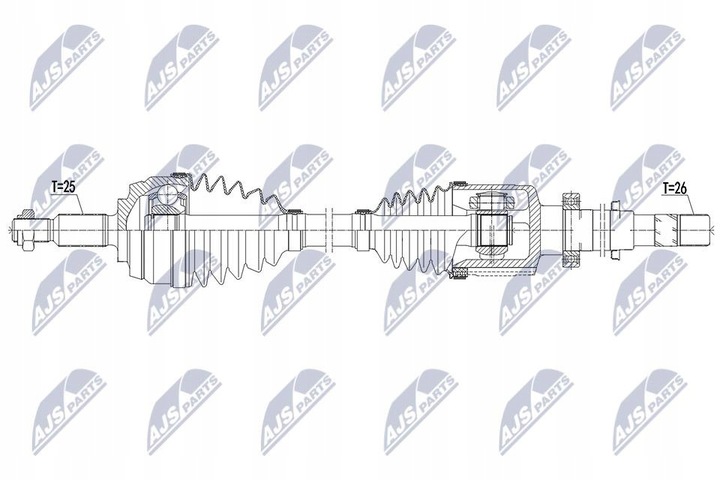 фото №9, Nty полуось приводная