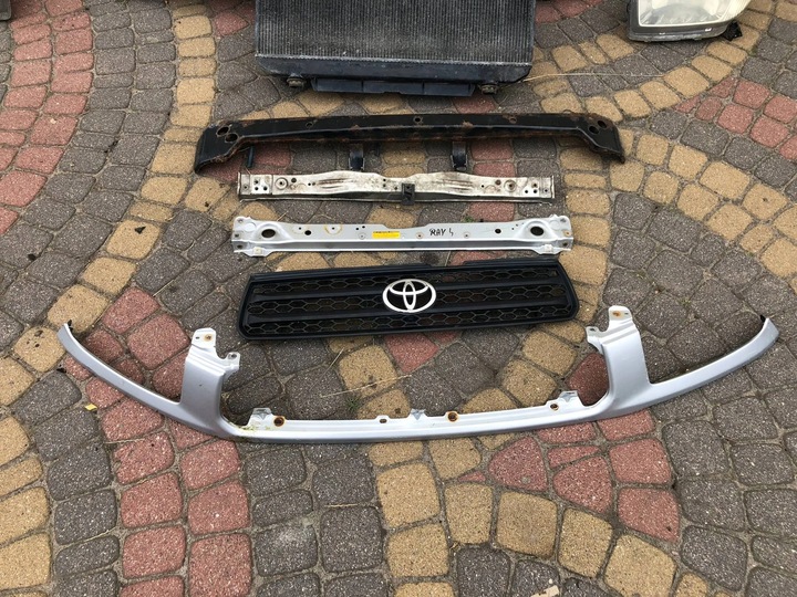 фото №7, Toyota rav 4 ii перед лампи радіатор підсилювач