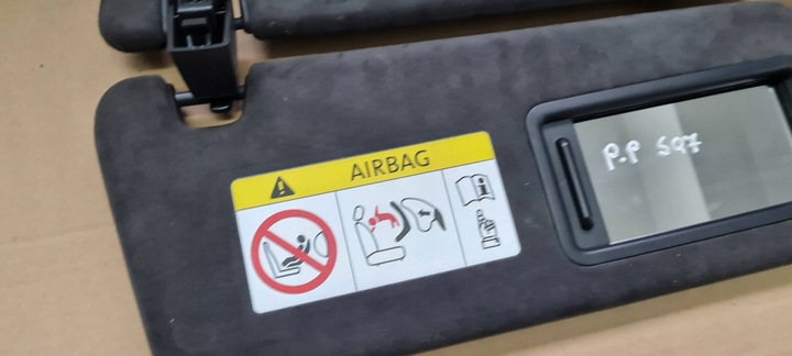 фото №7, Sq7 4m q7 защита солнцезащитная козырёк правые перед алькантара 4m0858834b