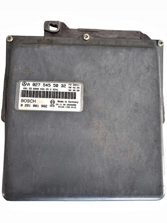 фото №1, Ecu mercedes sprinter 2.9 a0275455032 0281001982