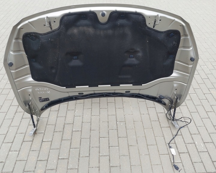 фото №7, Капот комплектна петлі шумоізоляція 31352823 volvo s60 ii v60 i рестайлінг 484-16