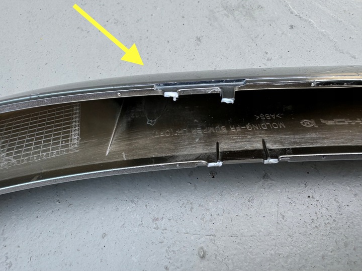 фото №16, Hyundai tucson iv 4 20r- планка бампера левый перед левая 86595-n7010