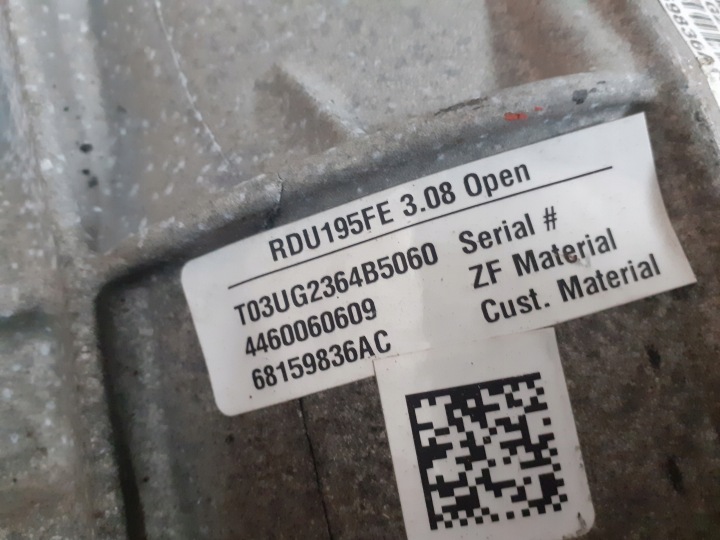 фото №11, Challenger charger 2015- дифференциал мост зад заднее 2.62 3.08 p68159834ae