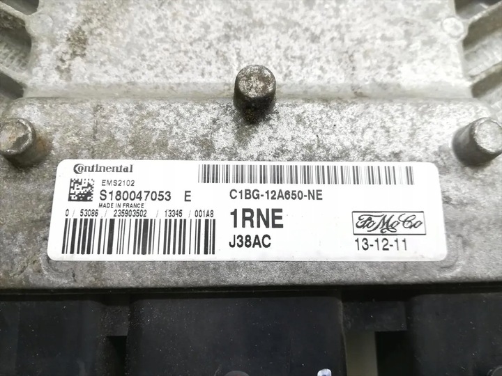 фото №10, Ford fiesta блок керування / модуль ecu 1.3 бензин 44kw 60 hp c1bg-12650-ne