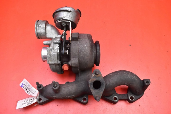 фото №4, Турбонагнітач турбіна 03g253019h mitsubishi grandis 1 i 2.0 дизель з прямим уприскуванням 134 km