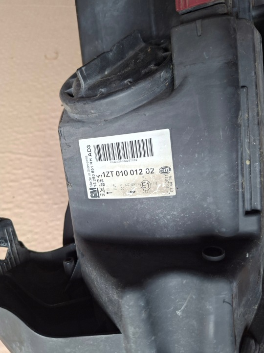 фото №11, Права фара bi-xenon led поворотний opel astra j iv nr. 13253651
