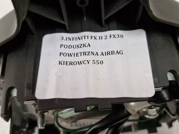 фото №12, Infiniti fx ii 2 fx30 повітряна подушка подушка  водія