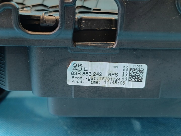 фото №11, Audi q3 f3 sportback 2024r защита консоли туннеля средняя led 83b863242