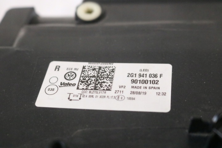 фото №8, Vw polo vi 2g1lampa правая перед передняя 2g1941036f