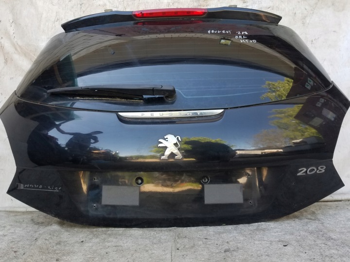 фото №7, Кришка багажника зад peugeot 208 код ktvd