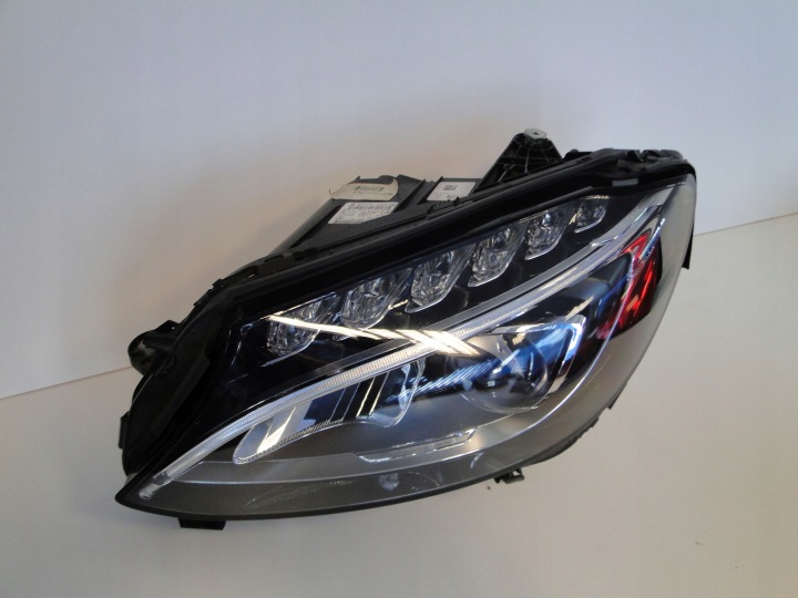 фото №6, Mercedes c klasa 205 w205 фара передняя левая led high performance