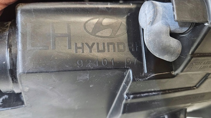 фото №10, Лампа ліва перед передня hyundai ioniq повний led 92101-7