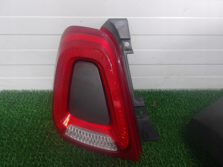 фото №6, Fiat 500 500s рестайлінг 15-22 cabrio кришка задня бампер зад лампи grigio 695/a