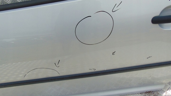 фото №3, Дверь левый перед vw golf iv 4 lb7z