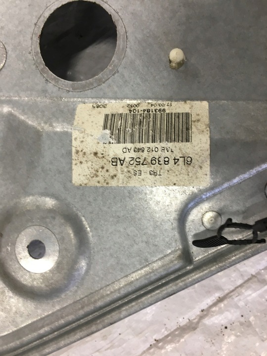 фото №11, Механизм стекло подъемник стекло seat ibiza cordoba 2002-2009