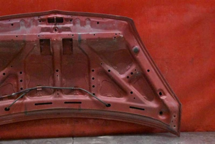 фото №15, Капот крышка двигателя красная mitsubishi colt 6 vi z30 02-09