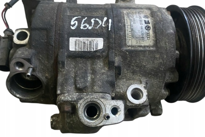 фото №6, Компресор кондиціонера skoda fabia i 6y2 6q0820803d 1.9l дизель 47kw 2003
