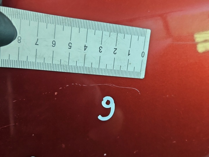 фото №11, Дверь перед правое пассажира skoda fabia i 5d бордовый 9770 lf3t