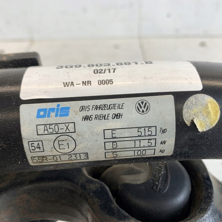 фото №16, Hak буксирувальний оригінальний електрично opuszczany vw passat b8 3g універсал 18r