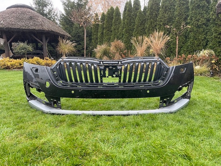 фото №1, Skoda octavia iv 5e3 scout бампер переднє перед оригінал