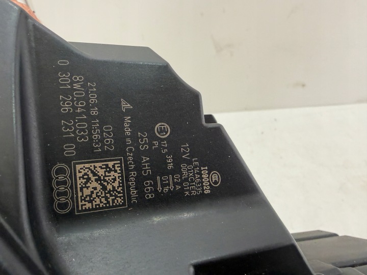 фото №11, Audi a4 b9 8w0 полный led 15-19 фара левая перед передняя 8w0941033