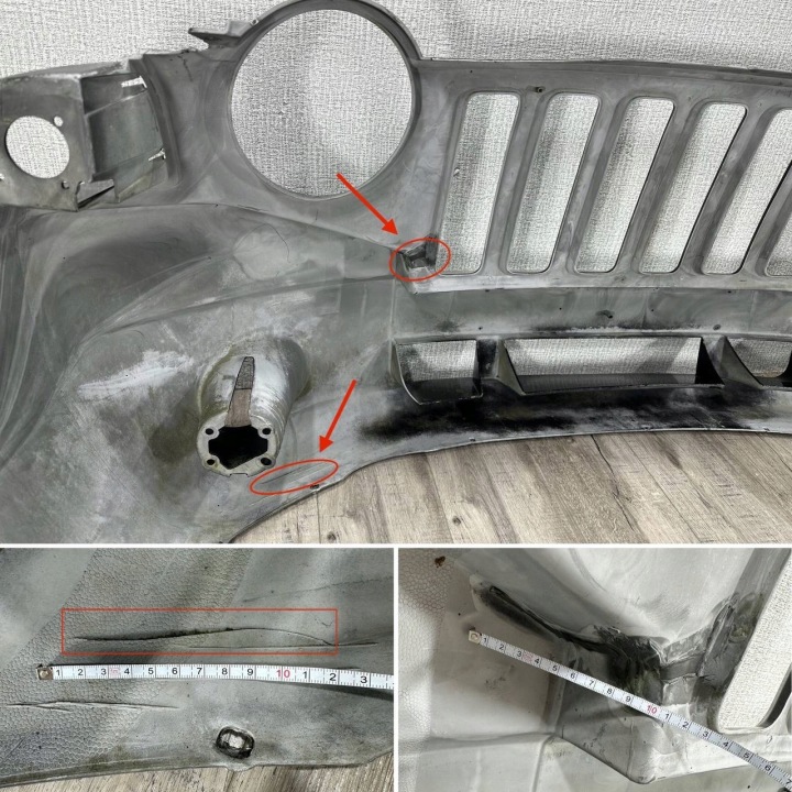 фото №12, Jeep compass i 2006-2010 бампер перед 68002271ab