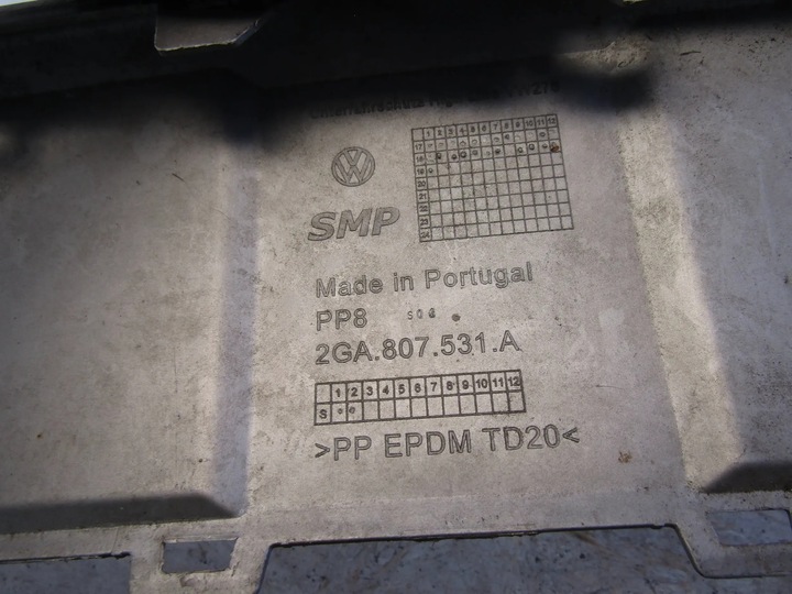 фото №10, Vw t-roc спойлер бампера перед 2ga807531a