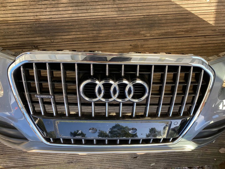 фото №9, Audi q5 рестайлінг 8r offroad комплектний бампер перед переднє решітка радіатора pdc lx7r