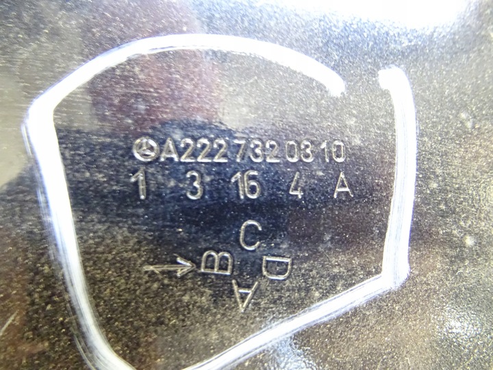 фото №10, Mercedes s w222 a2227320310 дверь правые зад оригинал