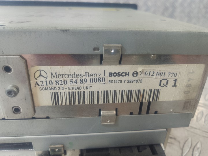 фото №7, Mercedes w210 радіо радіопрогравач a2108205489