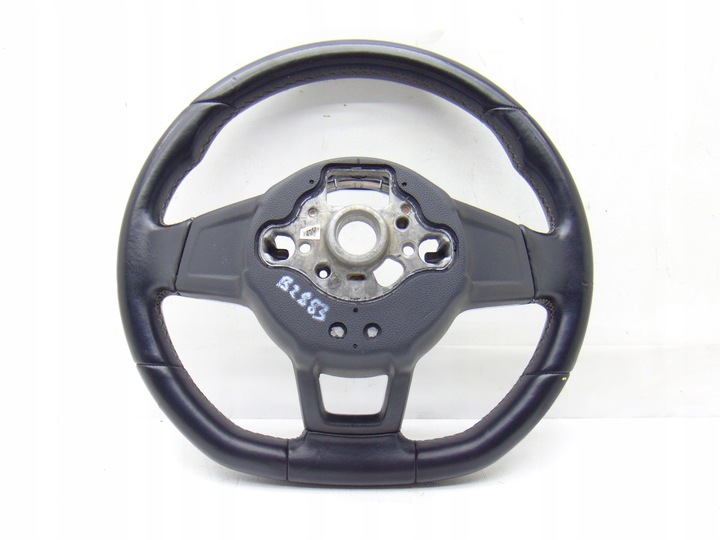 фото №10, Руль кожа срезанная мульти vw polo 6r рестайлинг 6c r-line 6c0419091an