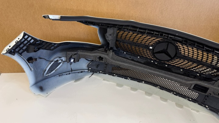 фото №8, Бампер перед комплектний решітка pdc mercedes cla w117 x117 рестайлінг