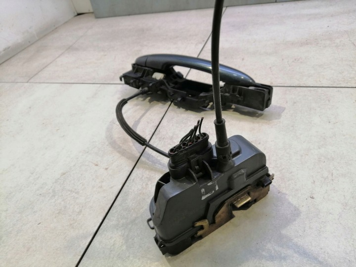 фото №3, Замок дверь ручка левый зад grand scenic i 6 pin