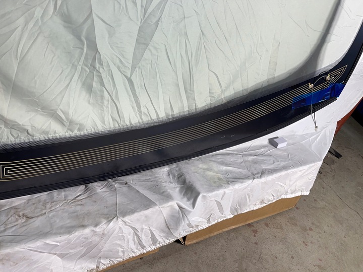 фото №6, Скло передня нова tesla s датчик камера з підігрівом сонячний акустичний 2012-2017